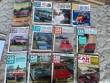 Lot 24 Vintage Car Life Magazines, 1960s, Donohue, Daytona, Camaro, Great Ads picture