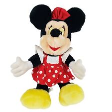 Vintage Minnie Mouse Plush Walt Disney World Disneyland Stuffed Animal Toy 16