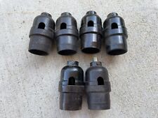 Vintage Leviton Bakelite Outer Light Lamp Socket Covers (Two piece) Lot of 6 picture