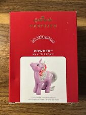 2021 Hallmark Hasbro My Little Pony POWDER Keepsake Christmas Ornament 3.02