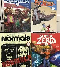 Aftershock Comics TPB Lot of 4 (Normals, Super Zero, Fu Jitsu, Replica) picture