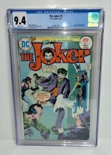Joker 1 CGC 9.4 NM 1975 DC Comics Batman Catwoman Riddler Two-Face appearance # picture