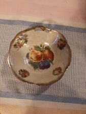 vintage pearlescent fruit bowl, iridescent lustreware, china dish picture