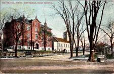 Vintage Postcard Haverhill High School Haverhill MA Massachusetts 1910      M301 picture