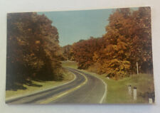 Vintage Postcard ~ Tecumseh Trail Highway 43 Autumn View ~ Lafayette Indiana IN picture
