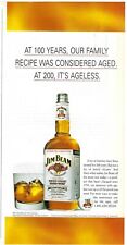 1995 Jim Beam Kentucky Bourbon Whiskey Family Recipe Vintage Print Ad/Poster picture