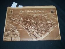 1937 OCT 20 THE PITTSBURGH PRESS SUNDAY ROTO SECTION - THE TRIANGLE - NP 4532 picture