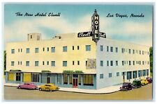 c1940 Hotel Elwell Carson Exterior Building Las Vegas Nevada NV Vintage Postcard picture