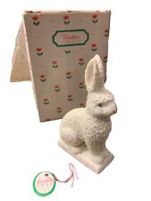 Vintage 1992 Snow Babies Easter Rabbit Dept 56 W/ Tag & Box picture