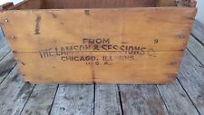 the lamson & sessions co. chicago Illinois usa wooden box picture