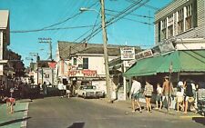 Vintage Postcard -Commercial Street - Provincetown, Cape Cod, Massachusetts picture