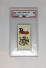 1936 John Player & Sons Chile Nat’l Flags and Arms PSA 3 POP 1 NONE HIGHER picture