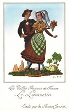 Farines Jammet Maltees Trade Card Paris Le Limousin Vintage picture