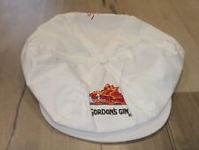Vtg.  Gordon’s Gin Painter's Cap Golf Hat/Cap w/snap Distillery Advertising Hat picture