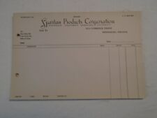 Vintage NOS Invoices 1930s Spartan Corp., Southern Chemical Petersburg Virginia picture