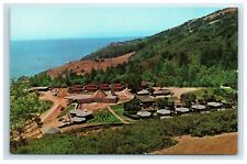 Big Sur Calif Postcard Immaculate Heart Hermitage Post Office Birds Eye View picture