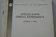 Original Nasa 1966 Apollo Earth Orbital Experiments Report picture