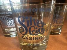 Vtg Silver City Casino Las Vegas Cocktail Glasses (5) picture