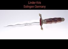 Vintage Linder Kris Solingen Germany Knife Dagger picture