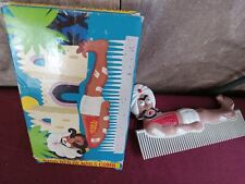 Vtg Avon Aladdin Genie Bed Of Nails Comb With Box picture
