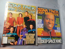 Star Trek Deep Space Nine Magazine Starlog DS9 Volume #1 #2 1993 NM picture