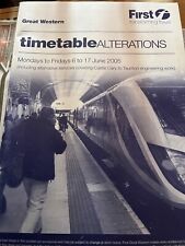 Great Western Timetable Alterations 6-17 June 2005 picture