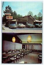c1950's Black Bear Restaurant Gatlinburg Tennessee TN Dual View Vintage Postcard picture