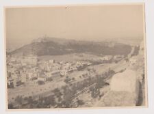 1935 Large Silver SO Panorama of Acropolis Greece Houses Archaeology picture