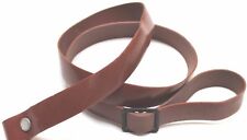 Romanian Brown Vinyl Rifle sling 39inL x 13/16inw  adjustable each E8900  picture