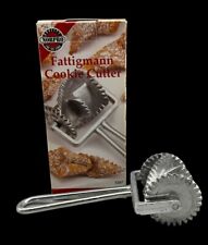 Norpro Fattigmann Cookie Cutter Cast Iron & Stainless Steel 3287 Norwegian New picture