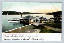 Lincoln Park, Boat Landing, Vintage Postcard picture