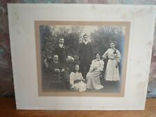 ANTIQUE VINTAGE PHOTO OF FAMILY  1907 picture