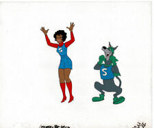 LAFF- A-LYMPICS Production Used Animation Cel DEE DEE n DYNOMUTT ~ HANNA BARBERA picture