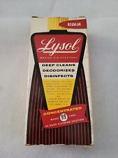 VTG 1950's LYSOL Brown Bottle 5 oz - Cleaner Disinfectant - AirBnB Office Decor picture