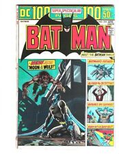 Batman #255 DC 1974 Flat tight and Glossy FN+ or better Neal Adams 100 Pg. Giant picture