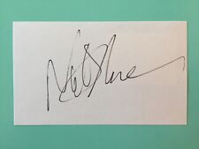 Nathan Lane  Signed Index Card 3”X5”  The Producers  The Odd Couple  Tony Winner picture