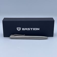 BASTION Luxury Fountain Pen, Every Day Carry Pen with Ultra Fine Tip - Titanium picture