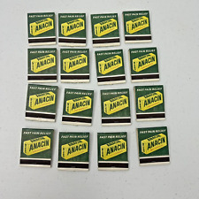 Vtg - Set 16 Anacin Dristan Matchbook Matches Unused New Old Stock Advertising picture
