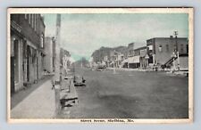 Shelbina MO-Missouri, Scenic View Of Street Scene, Antique, Vintage Postcard picture