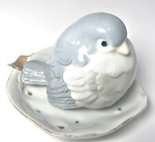 Vintage Otagiri Japan Porcelain Gray Bird W/Occupied Japan Dish picture