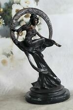 Handcrafted bronze sculpture SALE Ring Bliss With Goddess Dream Collector Art picture