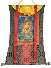Hand Painted Shakyamuni Thangka-Gautama Buddha Tibetan Wall Hanging Deco Thangka picture