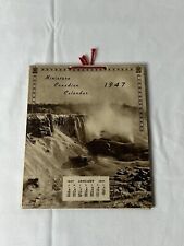 1947 Calendar Canadian Vintage Antique Un Marked picture