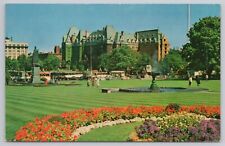 Postcard Victoria British Columbia Canada Empress Hotel picture