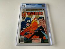 INVADERS 26 CGC 9.6 WHITE NEWSSTAND CAPTAIN AMERICA AGENT AXIS MARVEL COMIC 1978 picture