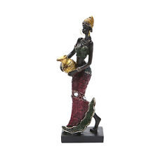 African Women Sculpture Lady Figurine Statue Decor Women Figure Girls  picture