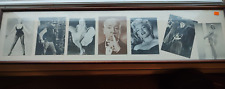 Iconic Hollywood Photos Marilyn Monroe & More      Framed picture