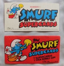 1982 Topps Smurf Supercards Non-Sport Card Pick one picture