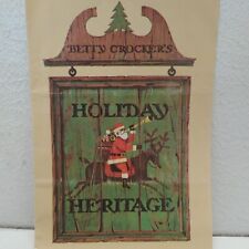 Vintage 1966 Betty Crocker  Holiday Heritage Gold Medal Sc Mcm Recipe Book picture