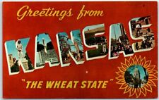 Postcard - Greetings from the Kansas - 